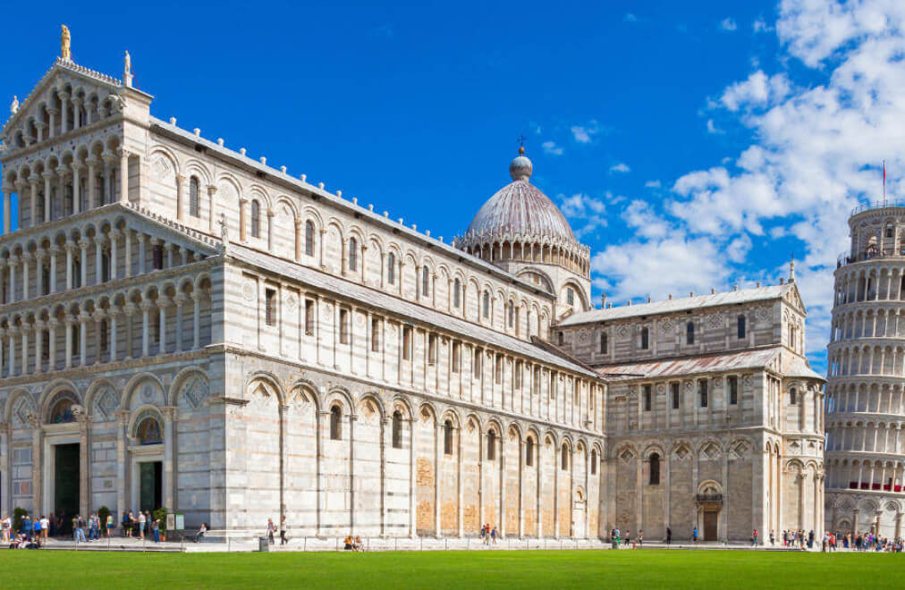 Dom von Pisa und Schiefer Turm