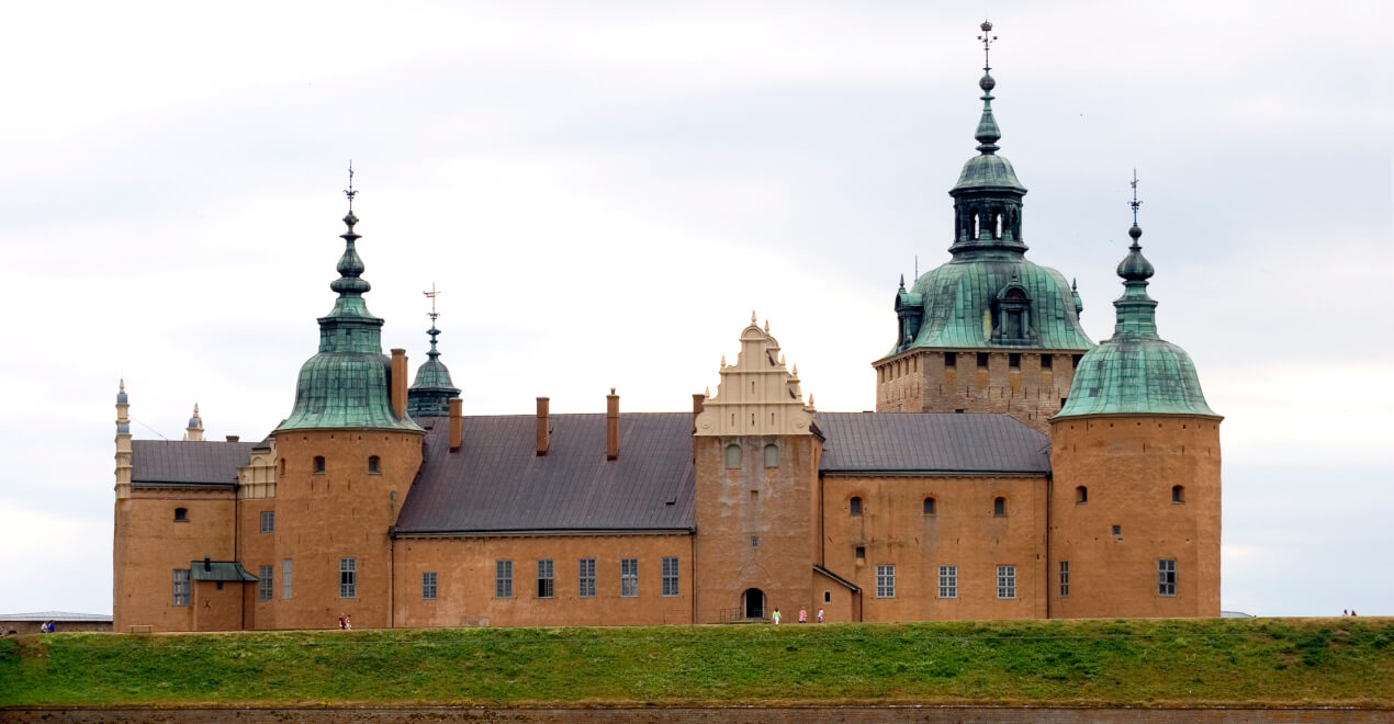 Das Schloss von Kalmar, Schweden