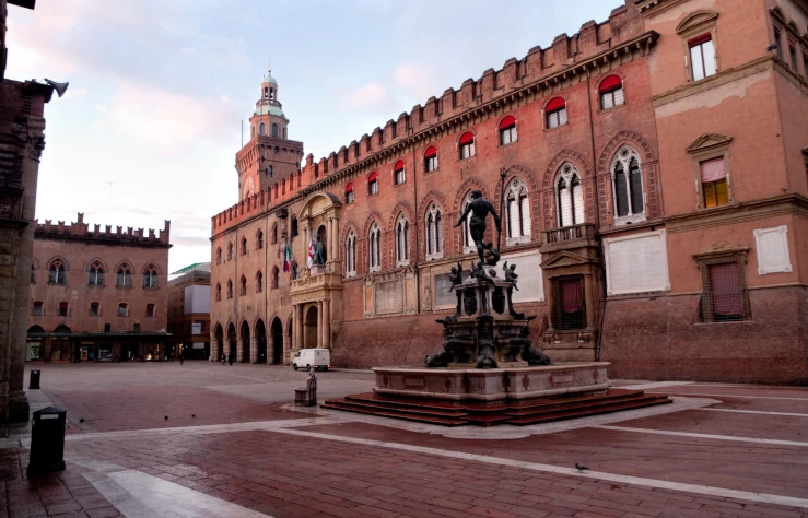 historical square of Bologna