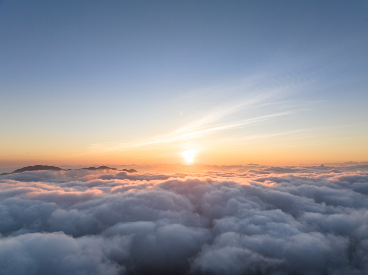 cielo con nuvole - Air Dolomiti